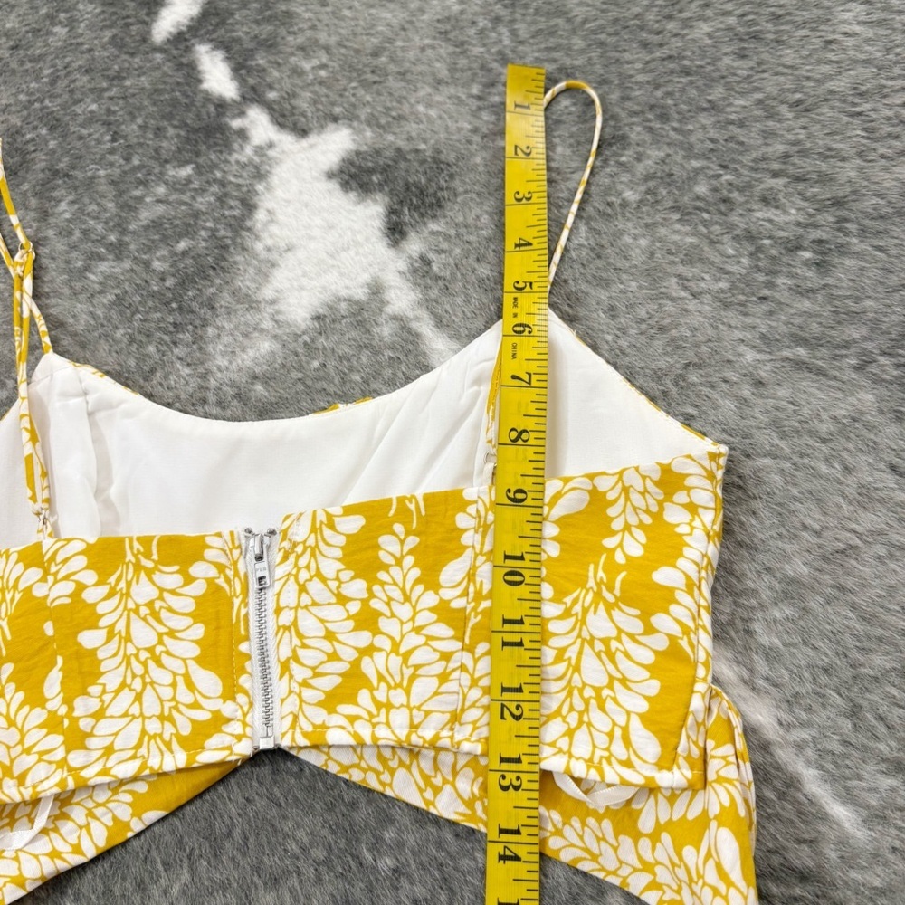 Indikah Tie Back Crop Top XS - Picture 9 of 10